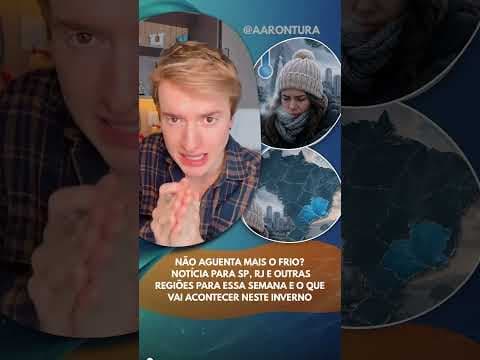 Não aguenta mais o frio? Notícia para SP, RJ e outras regiões para essa semana e o para esse inverno