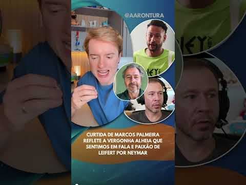 Curtida de Marcos Palmeira reflete a vergonha alheia que sentimos em paixão de Leifert por Neymar