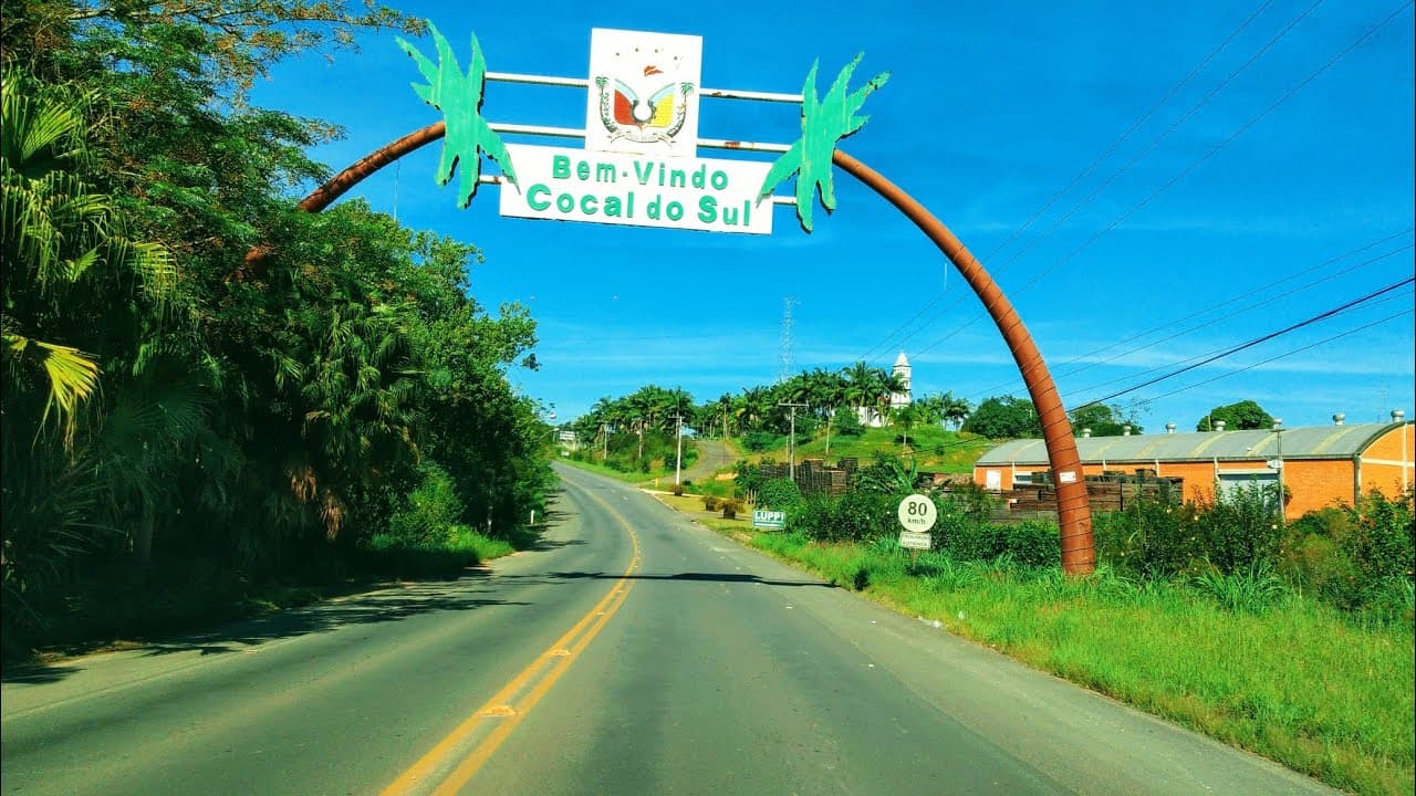 Cocal do Sul SC é uma das cidades que irá comemorar o feriado dia 26 (Foto Reprodução/Internet)