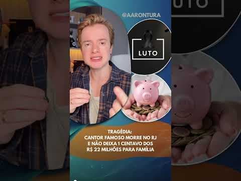 Tragédia: Cantor famoso morre no RJ e não deixa 1 centavo dos R$22 milhões para família #Noticias