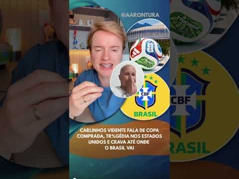 Carlinhos Vidente fala de Copa comprada, tr%gédia nos Estados Unidos e crava até onde o Brasil vai