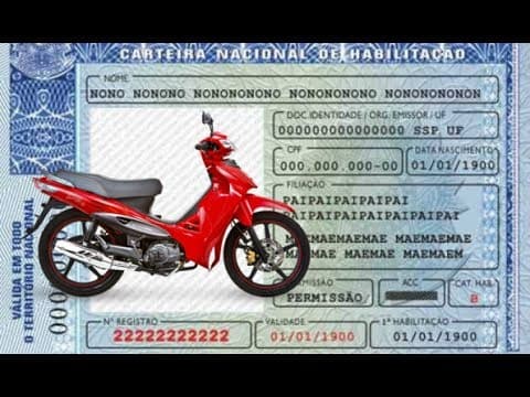 Art. 140, do CTB. Qual a diferença da Autorização para Conduzir Ciclomotor – ACC e CNH? - YouTube