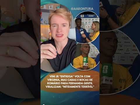 Vini Jr "entrega" volta com Virginia, mas caras de Romário para Gentil viralizam: "terrível"