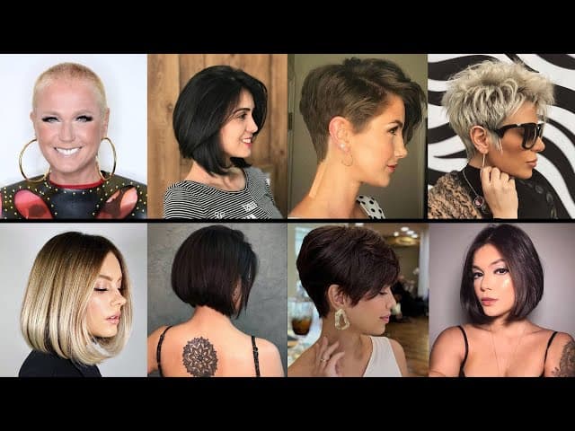 Cortes de cabelo e algumas cores tem o poder de rejuvenescer (Foto Reprodução/Montagem/Youtube)