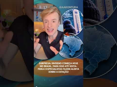Inverno começa hoje no Brasil, fará isso até sexta e especialistas fazem alerta sobre a estação