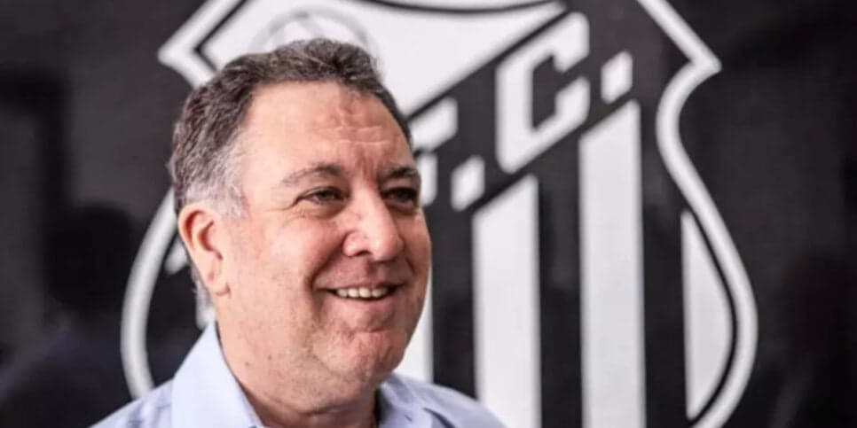 O famoso presidente de futebol do Santos, Marcelo Teixeira (Foto: Foto: Raul Baretta/ Santos FC. / Jogada10) O famoso presidente de futebol do Santos, Marcelo Teixeira (Foto: Foto: Raul Baretta/ Santos FC. / Jogada10)