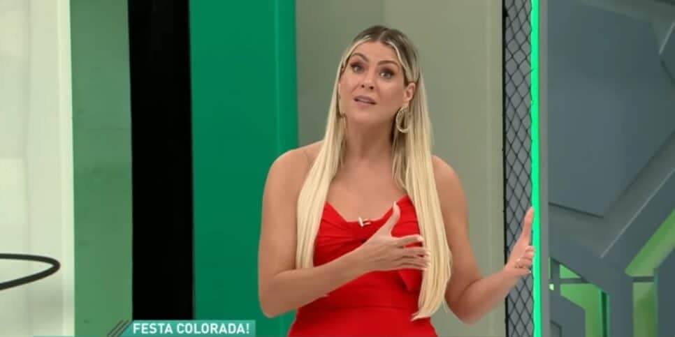Renata Fan comanda todas as manhãs o Jogo Aberto na Band (Reprodução: Band)