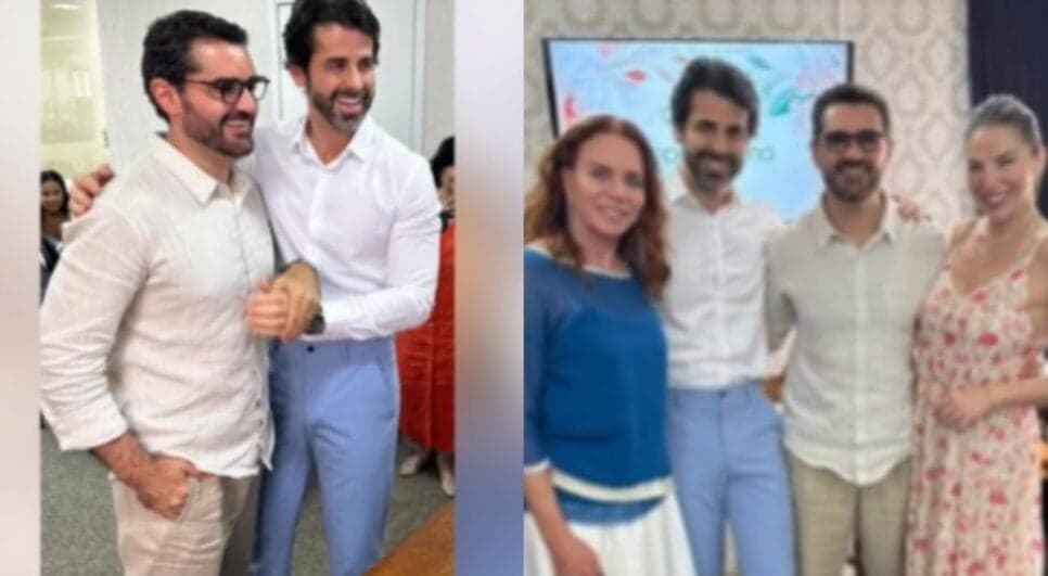 Jornalista se casou e teve madrinhas famosas (Foto: Reprodução/ Instagram/ Montagem) Jornalista se casou e teve madrinhas famosas (Foto: Reprodução/ Instagram/ Montagem)