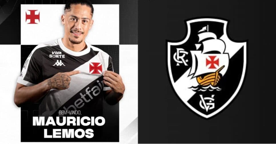 Maurício Lemos é o 6º contratado pelo Vasco - (Montagem / TV FOCO)