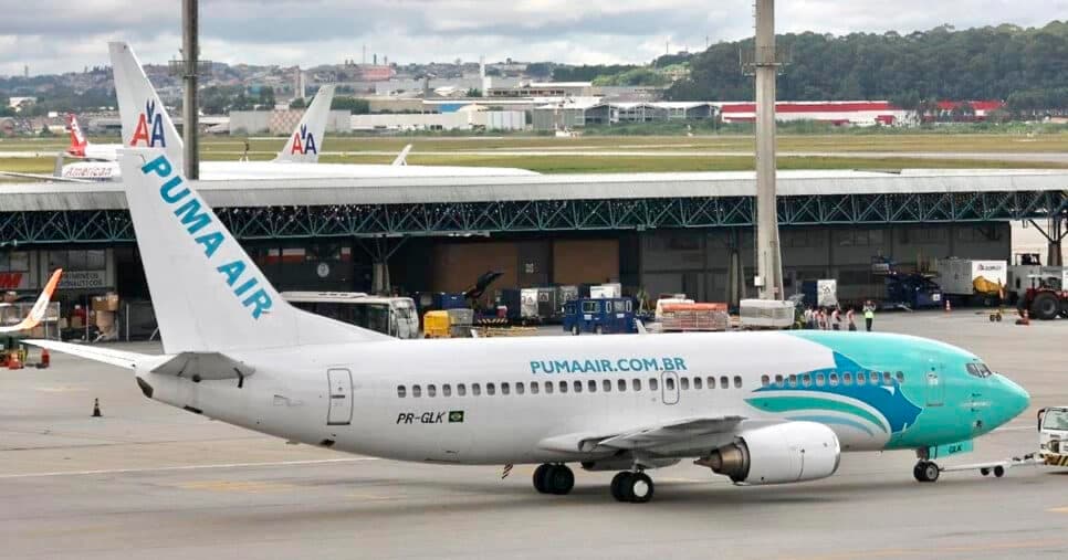 Falência da Puma Air Linhas Aéreas (Foto: Reprodução)