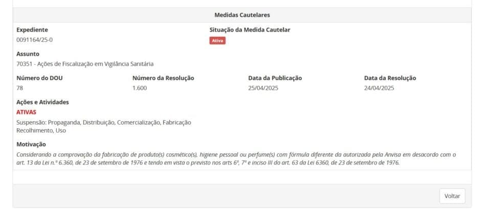 RESOLUÇÃO da ANVISA pt 2 (Foto Reprodução/ANVISA