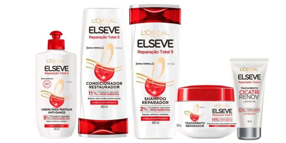 Linha Reparação Total 5 (Foto: Elseve)