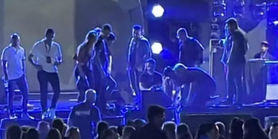 Marrone cai de palco (Foto: Reprodução / Redes Sociais)