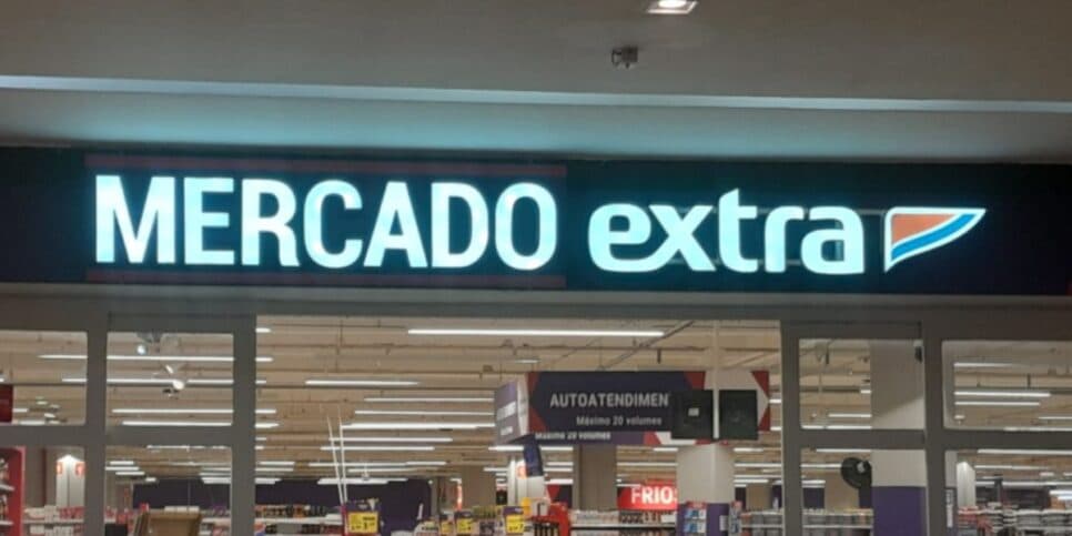 Mercado Extra (Foto: Gabriel Barbosa/GIRO Serra)