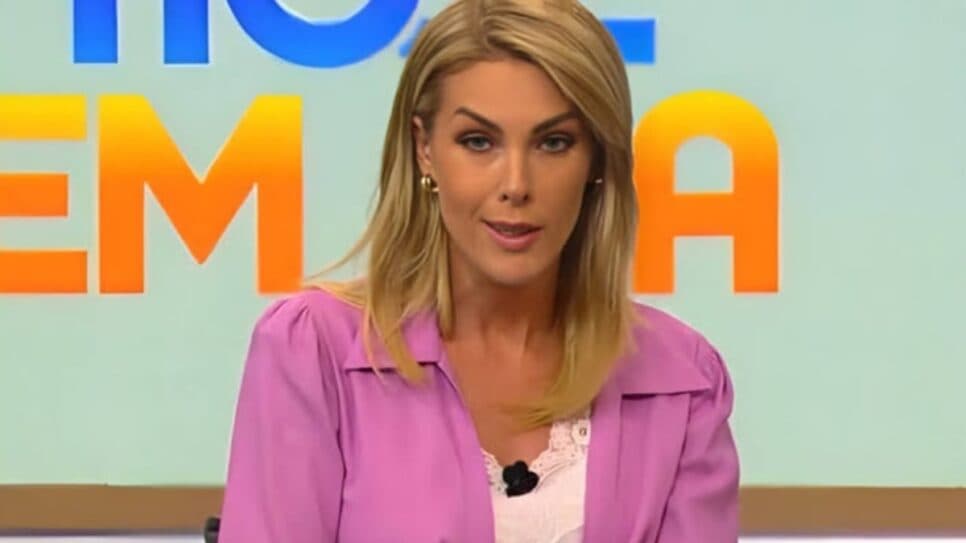 A apresentadora do Hoje em Dia (Foto: Reprodução/ Record)