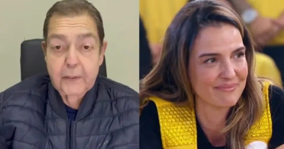 Faustão surge no SBT e faz esposa chorar no Dia das Mães (Foto: Reprodução/ Internet)