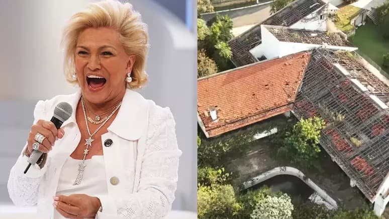 Mansão abandonada de Hebe Camargo vai a leilão (Foto: Reprodução/ Internet)