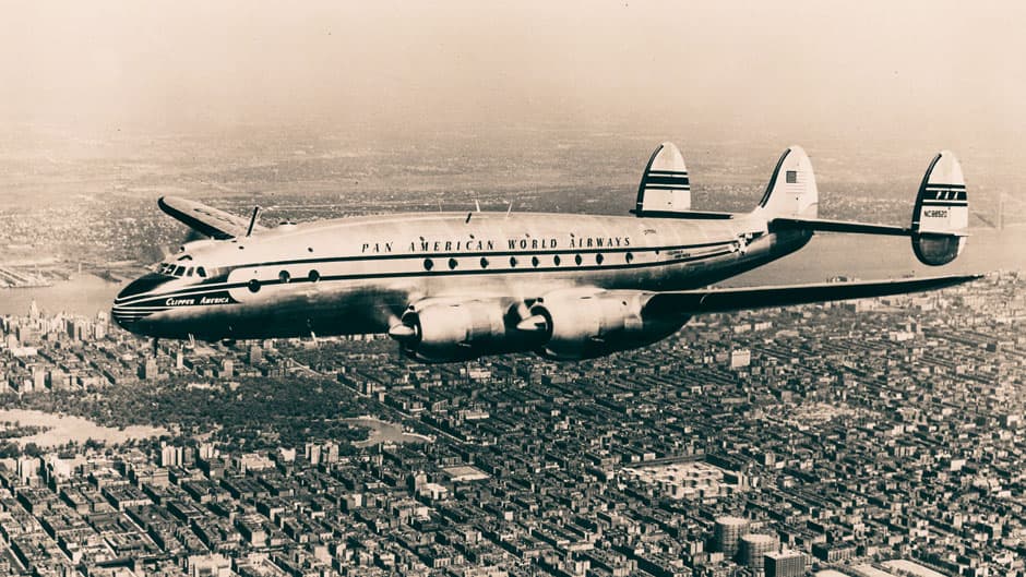 Pan American World Airways começou ainda na década de 20 (Foto Reprodução/News@Theus) Pan American World Airways começou ainda na década de 20 (Foto Reprodução/News@Theus)