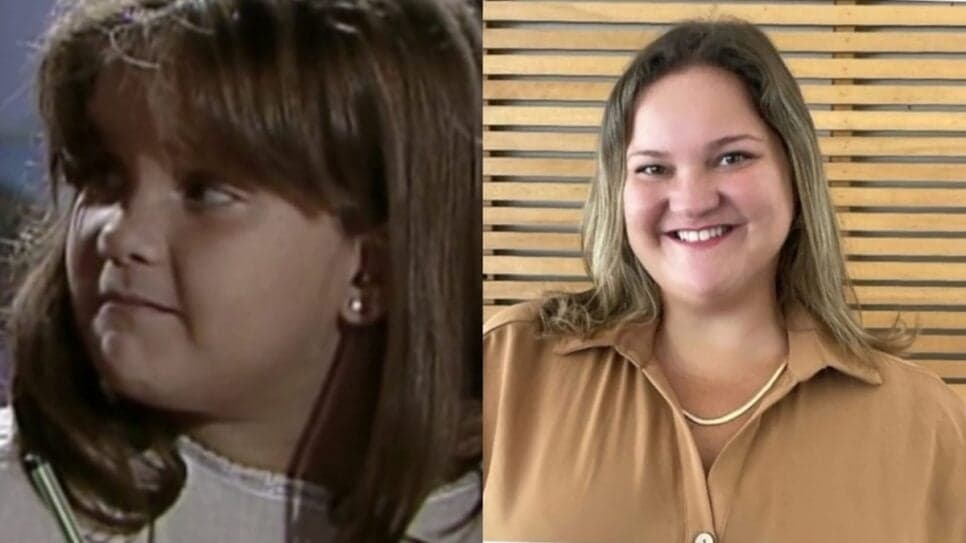 Antes mirim, com 5 anos na novela, hoje com profissão comum e irreconhecível (Foto: Reprodução/ Globo/ Innstagram/ Montagem)