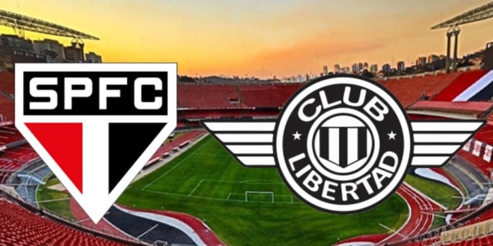 São Paulo empatou em 1x1 com o Libertad (Reprodução: Internet)