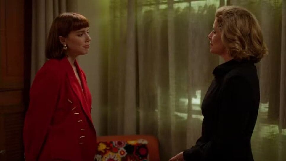 Solange e Odete Roitman se enfrentam (Foto: Reprodução/ TV Globo)