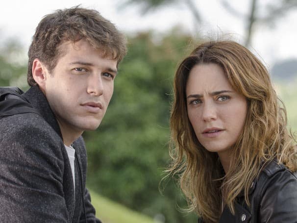 Jayme Matarazzo (Maurício) e Fernanda Vasconcelos (Malu) (Divulgação/ TV Globo)