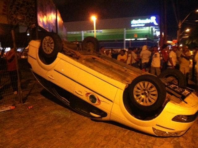 carro virado band