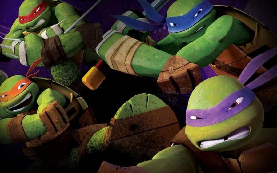 Leonardo, Raphael, Michelangelo e Donatello invadem o Band Kids