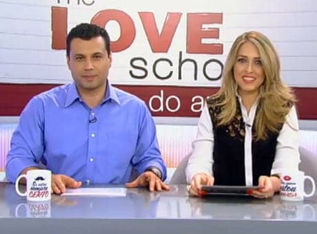 Renato e Christiane Cardoso comandam o programa