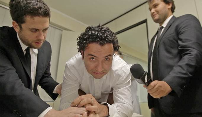 Marco Luque dando bom exemplo Marco Luque dando bom exemplo