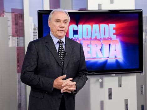 Marcelo Rezende volta ao comando do "Cidade Alerta"