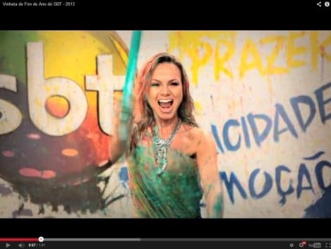 Eliana é um dos destaques da vinheta de fim de ano do SBT (Foto: Reprodução)