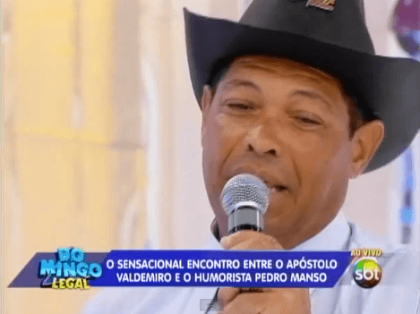Valdemiro Santiago no SBT (Foto: Reprodução)