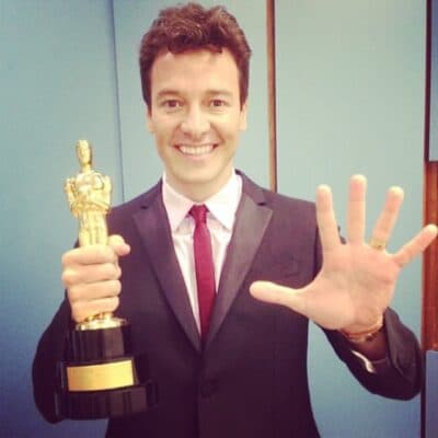 Rodrigo Faro comemora seu quinto Troféu Imprensa consecutivo