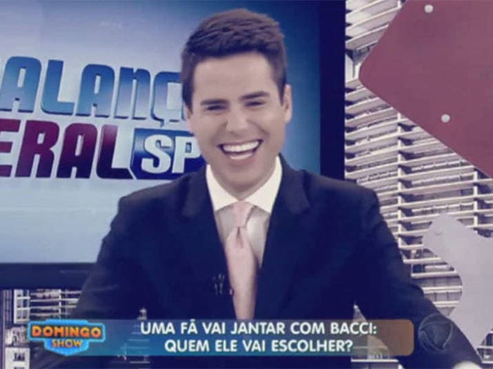 Luiz Bacci é um dos maiores apresentadores da Record Luiz Bacci é um dos maiores apresentadores da Record