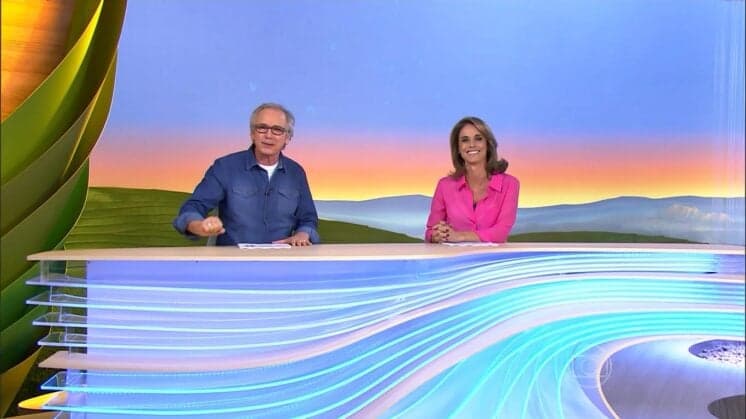 Com novo cenário, "Globo Rural" garante liderança isolada para a Globo