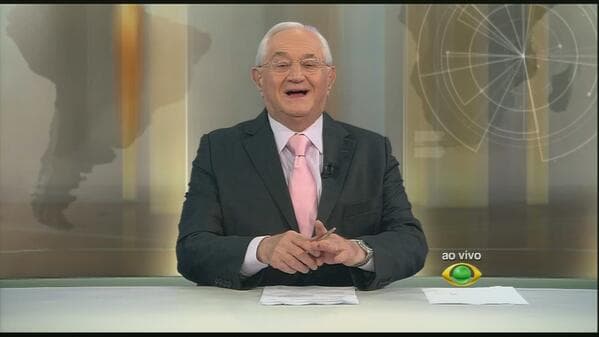 Boris Casoy passa mal e é substituído na Band