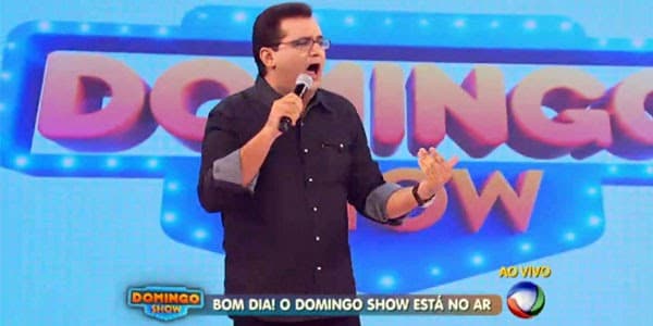 "Domingo Show" fecha mês de outubro na vice-liderança isolada