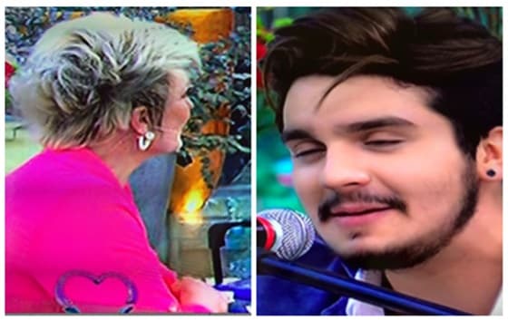 Jornalista compara cabelo de Luan Santana com de Ana Maria Braga