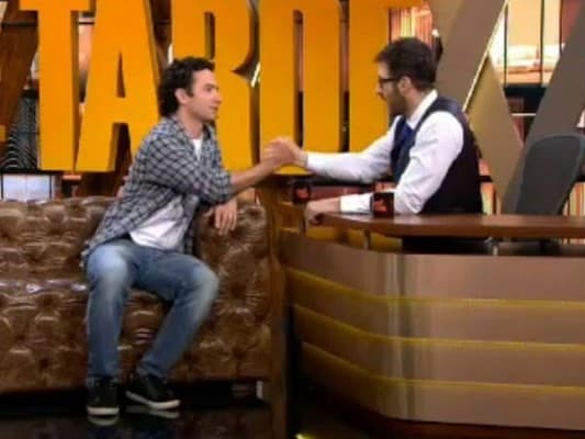No "Agora É Tarde", Rafinha Bastos e Marco Luque lavam roupa suja