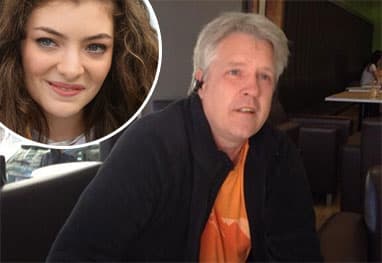 Lorde é perseguida por paparazzo