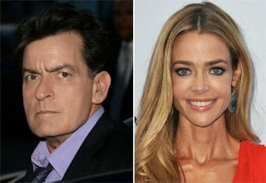 Denise Richards é expulsa de sua casa por Charlie Sheen