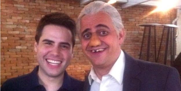 Bacci encara "Marcelo Sem Dente" do "Pânico" depois de sua ida para a Band