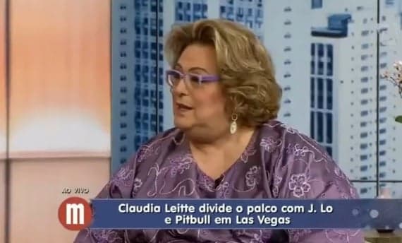 Vídeo: Apresentadora sugere menstruação de J.Lo e Mamma Bruschetta não entende