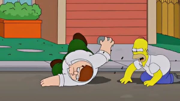 Fox divulga imagens promocionais do  episódio especial de “Uma Família da Pesada” que contará com a participação da família Simpson