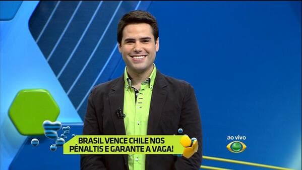 Luiz Bacci deixa o "Band na Copa" na vice-liderança absoluta