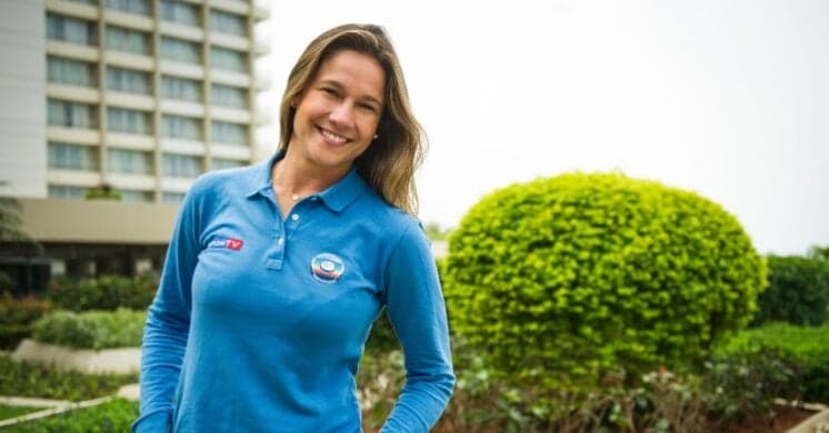 Fernanda Gentil mostra como se destacar na vinheta de fim de ano da Globo
