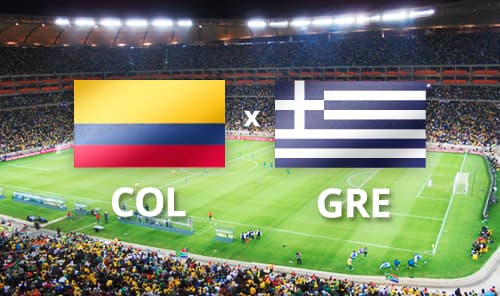 Jogo entre Colômbia e Grécia deixa a Globo na liderança absoluta