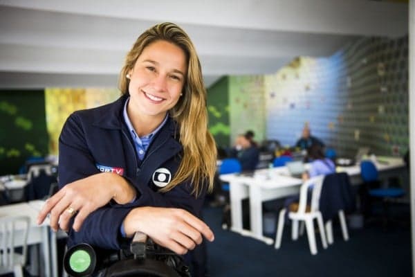 Fernanda Gentil não se considera musa da Copa