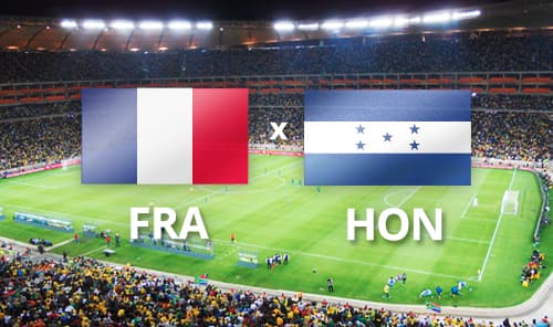Jogo entre França x Honduras marca ótima audiência para Globo